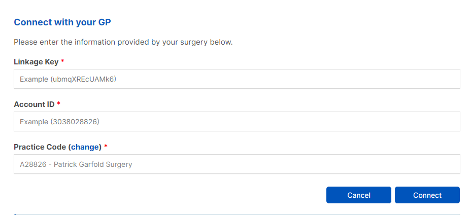 Connect with your GP